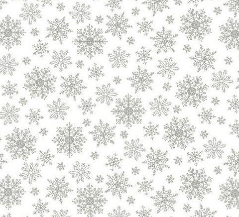 "Grace"Silver  Snowflake