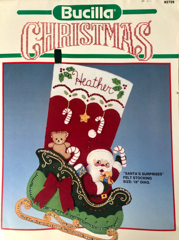 Santa’s Surprises Christmas Stocking Kit