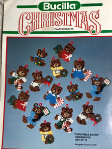 “Christmas Bears” Ornaments Kit